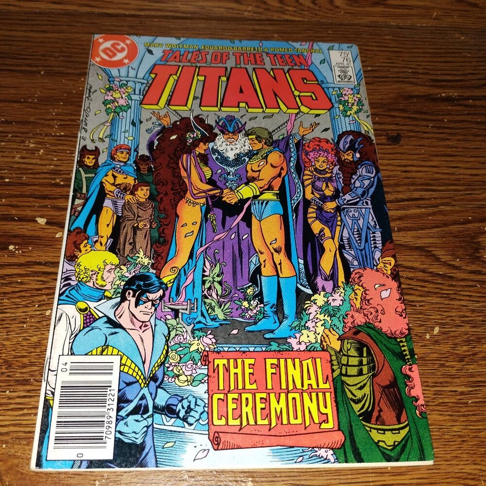 Tales of the Teen Titans #76 (DC Comics, 1987) Newsstand
